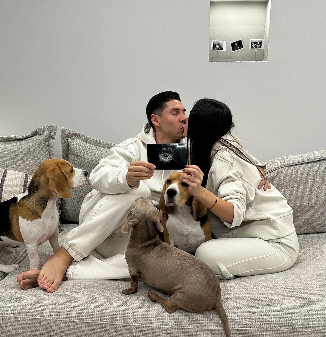 La increíble noticia que dio Gonza Montiel y su pareja. / Instagram