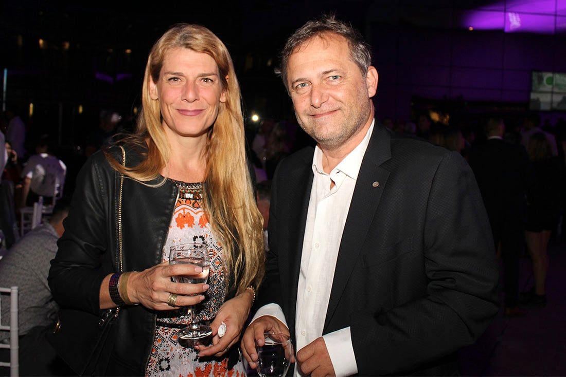 Gala de SANCOR SEGUROS en Park Hyatt Mendoza Laura Dugo y Daniel Prieto 