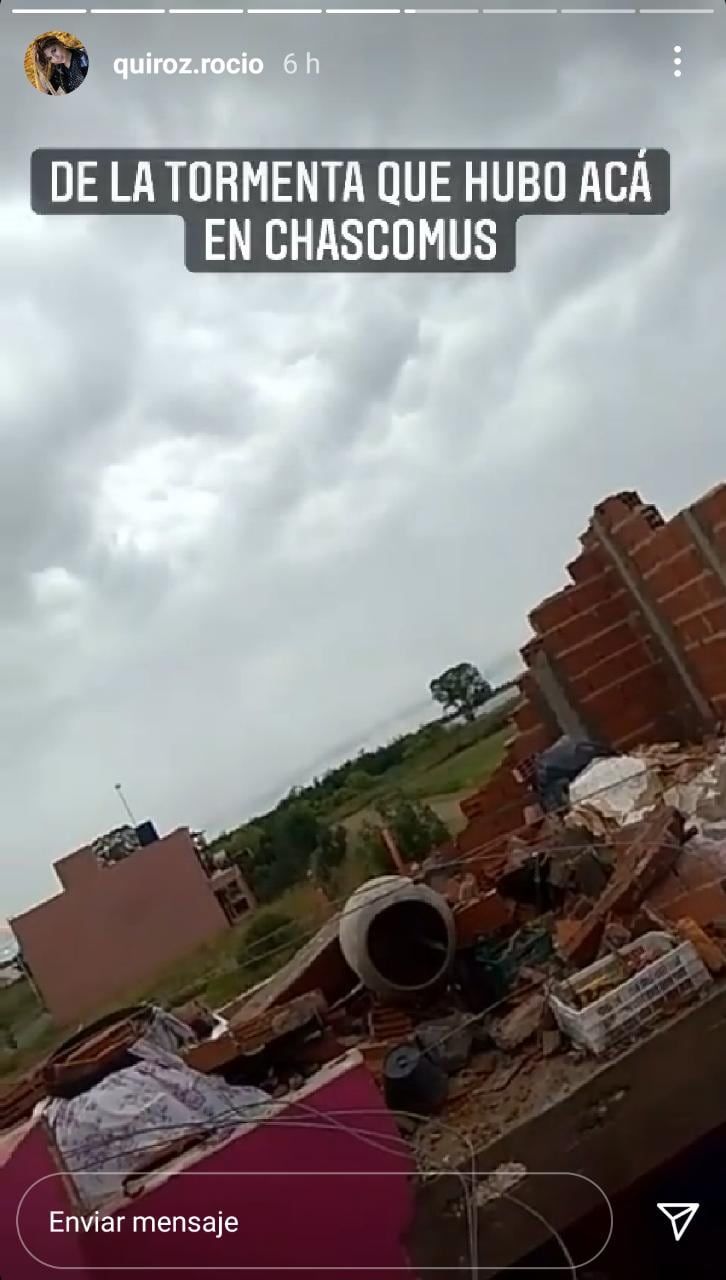 La cantante de cumbia vio su sueño destruido en pocos minutos.