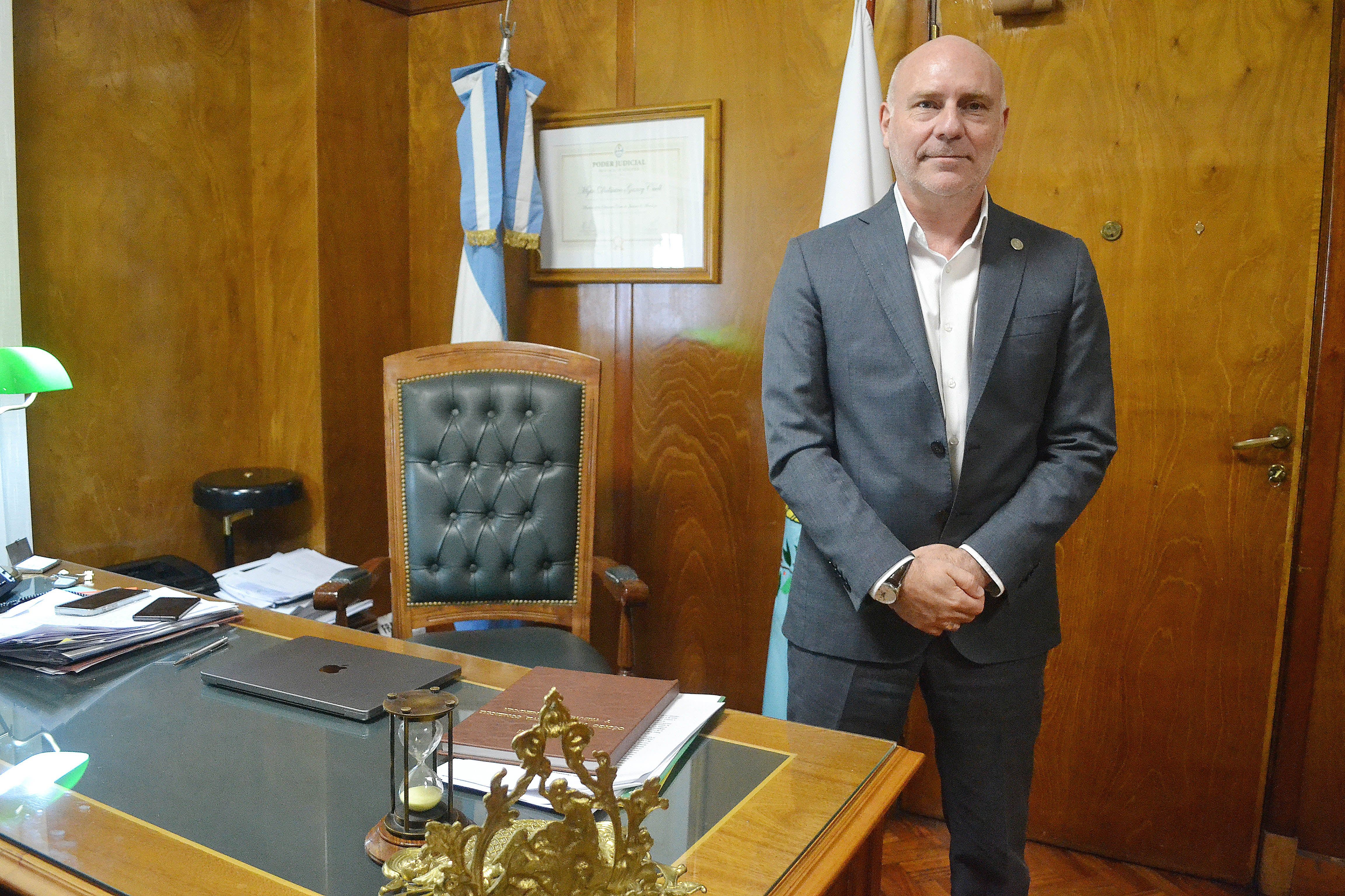 Entrevista al presidente de la Corte de Mendoza.