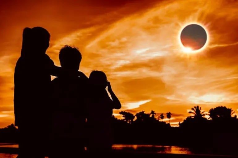 Spotify creo una lista para revivir el eclipse solar del pasado lunes.