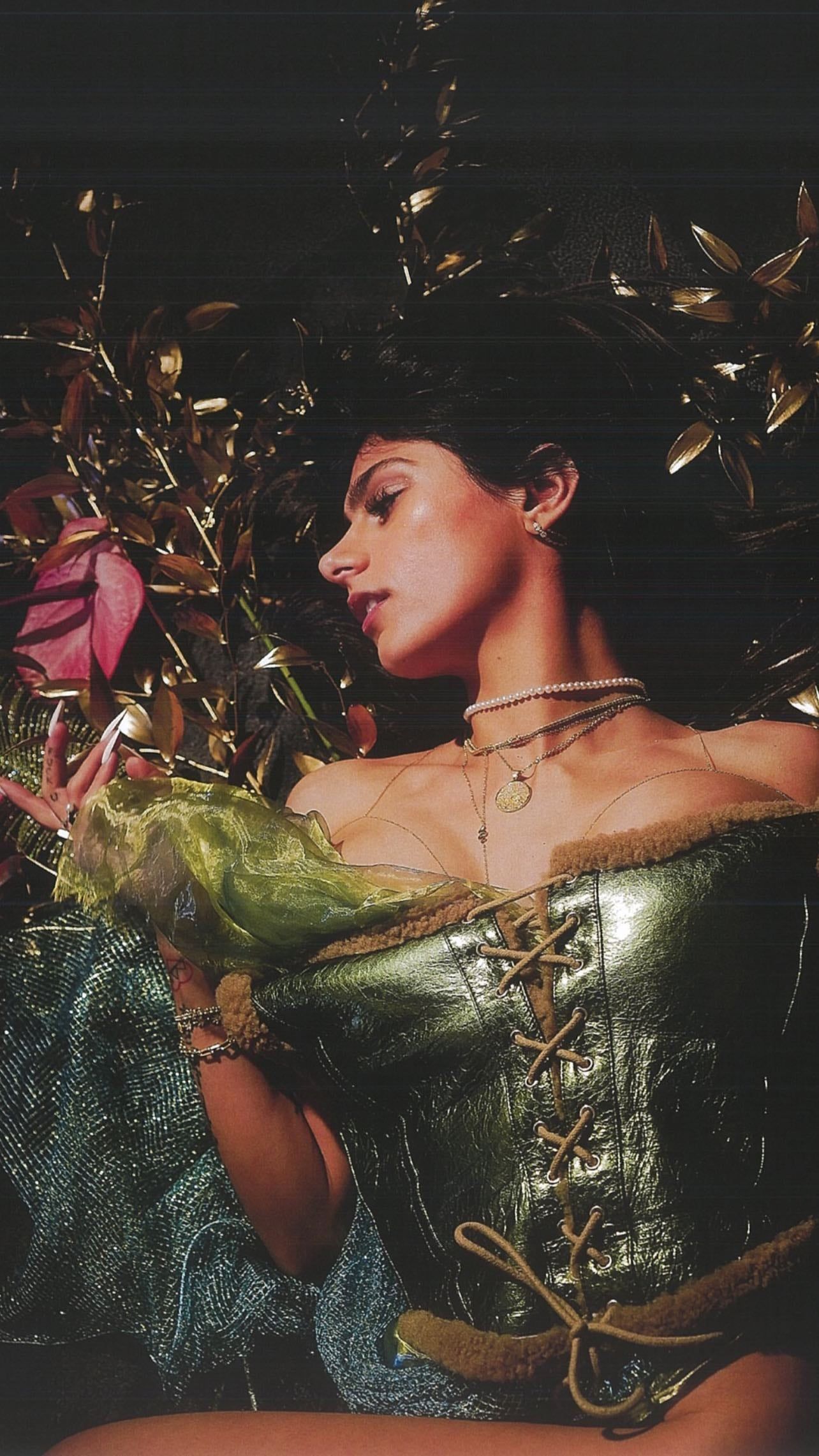 Encendió las redes con una sesión de fotos con poses particulares.