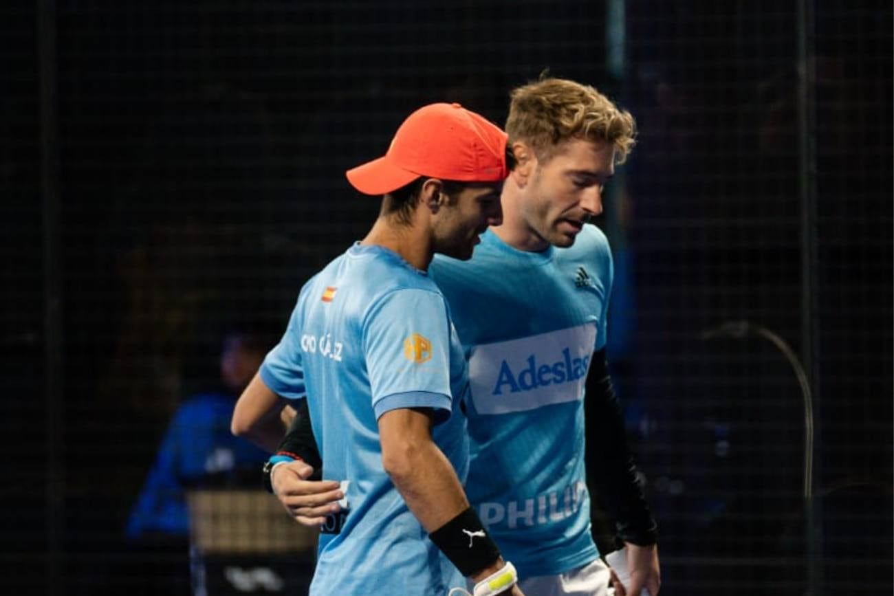 González y Ruiz dieron la sorpresa de la jornada (Prensa Mendoza Premier Pádel)