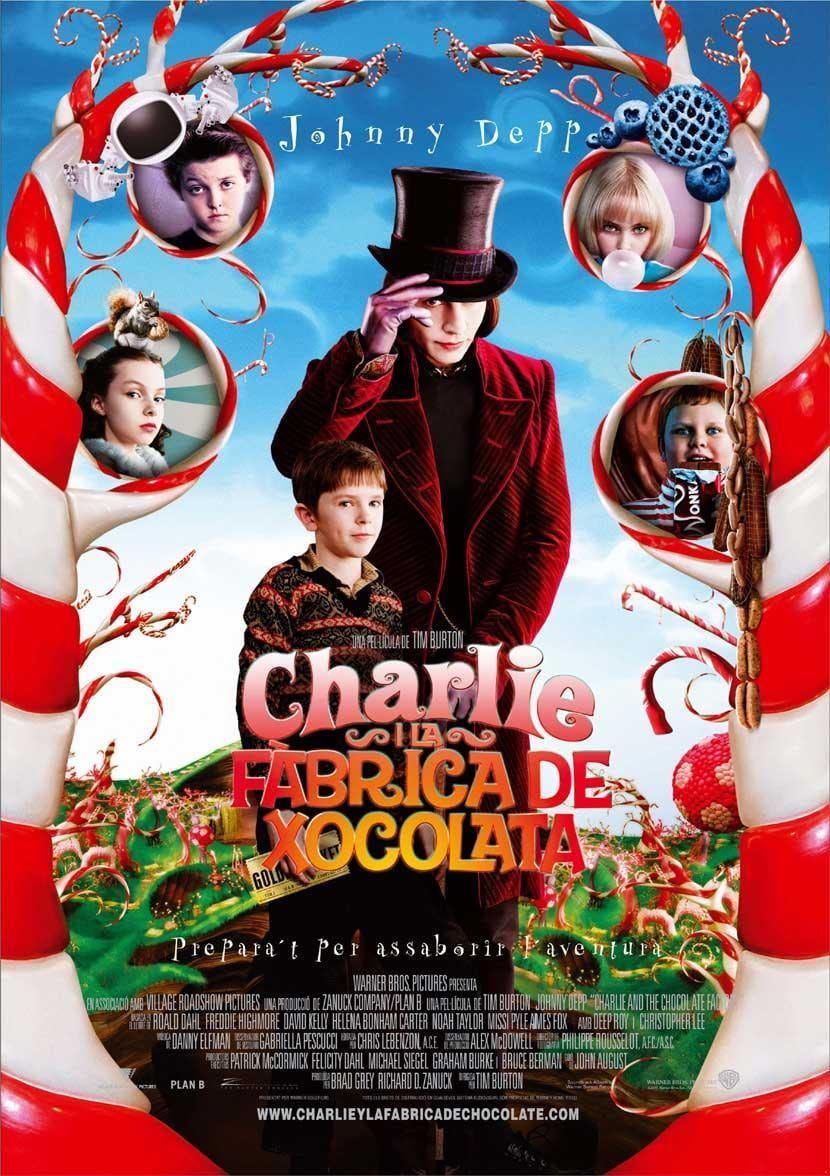 "Charlie y la fabrica de chocolate".