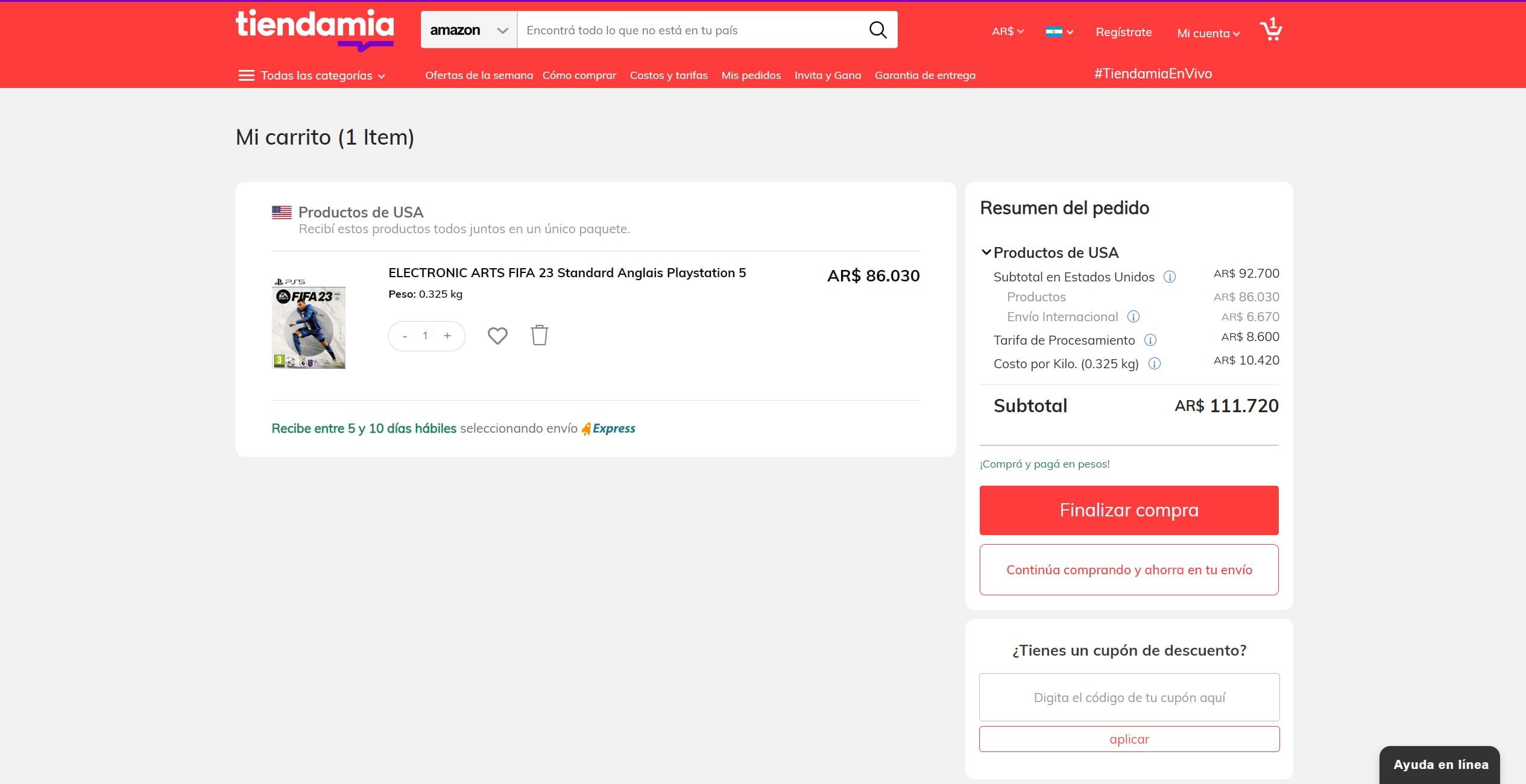 FIFA 23 precio EEUU.