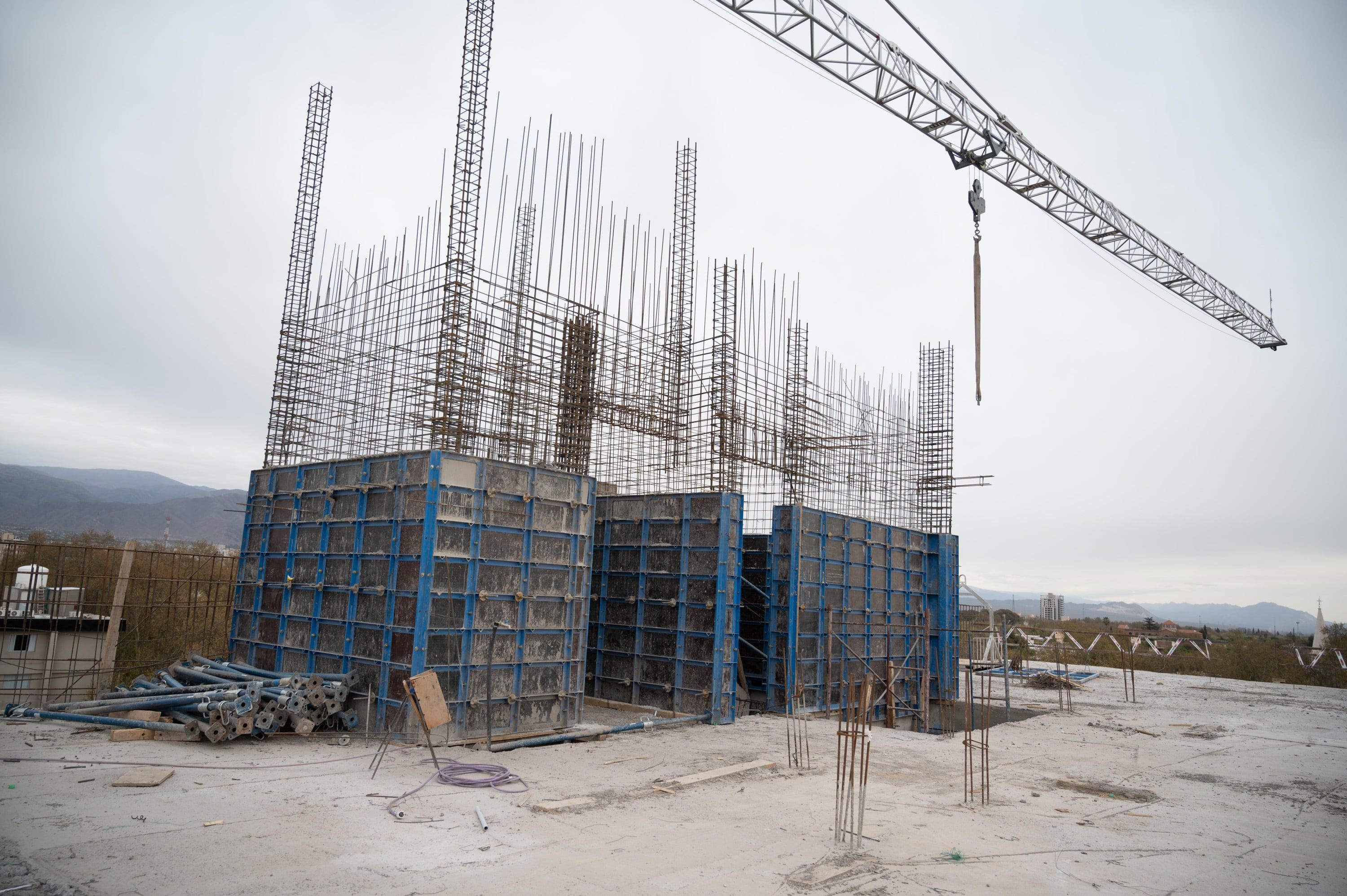 Desarrollo inmobiliario en construcción en la Tercera Sección, Capital