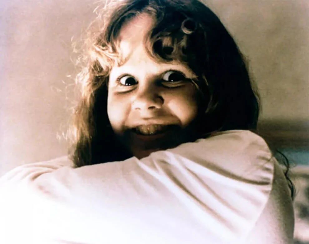 Linda Blair en El Exorcista