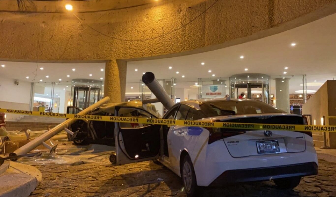 Daños después del sismo registrado en México (Web) -