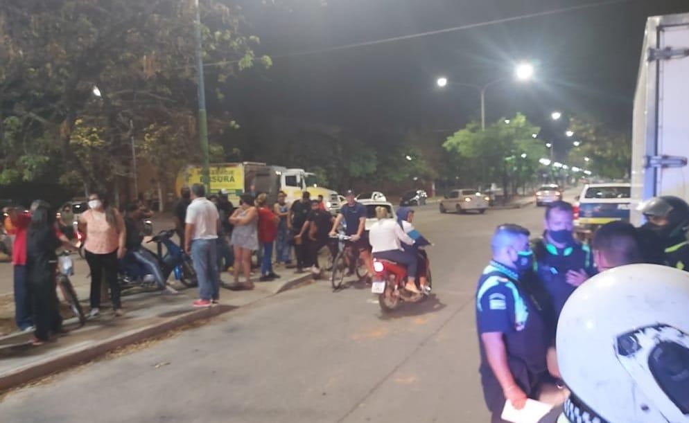 Como no hubo denuncia, el menor quedó en libertad -