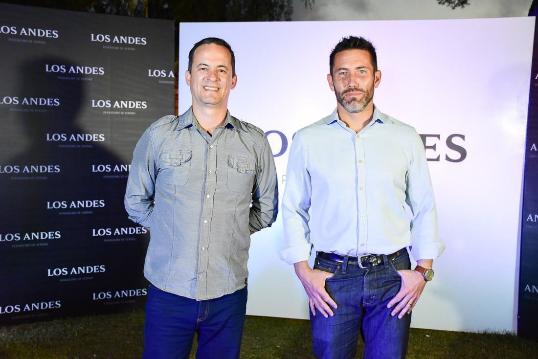 Aniversario 138 años de Diario Los Andes.Diego Berna y Javier Pinna