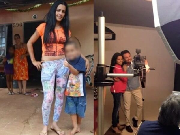 Ana dos Santos Cruz pasó de revolver en la basura a convertirse en modelo.