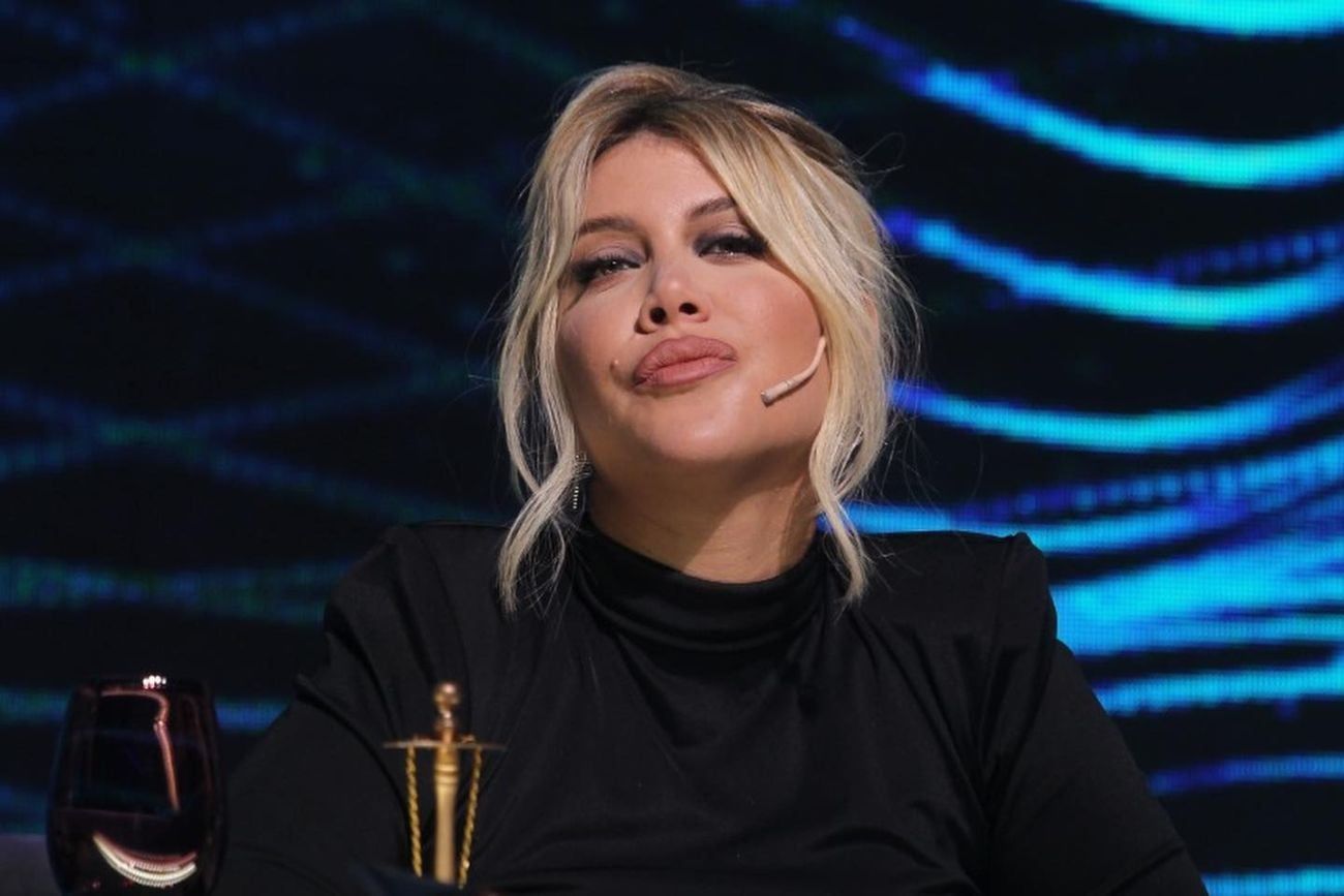 Wanda Nara en “¿Quién es la máscara?”.