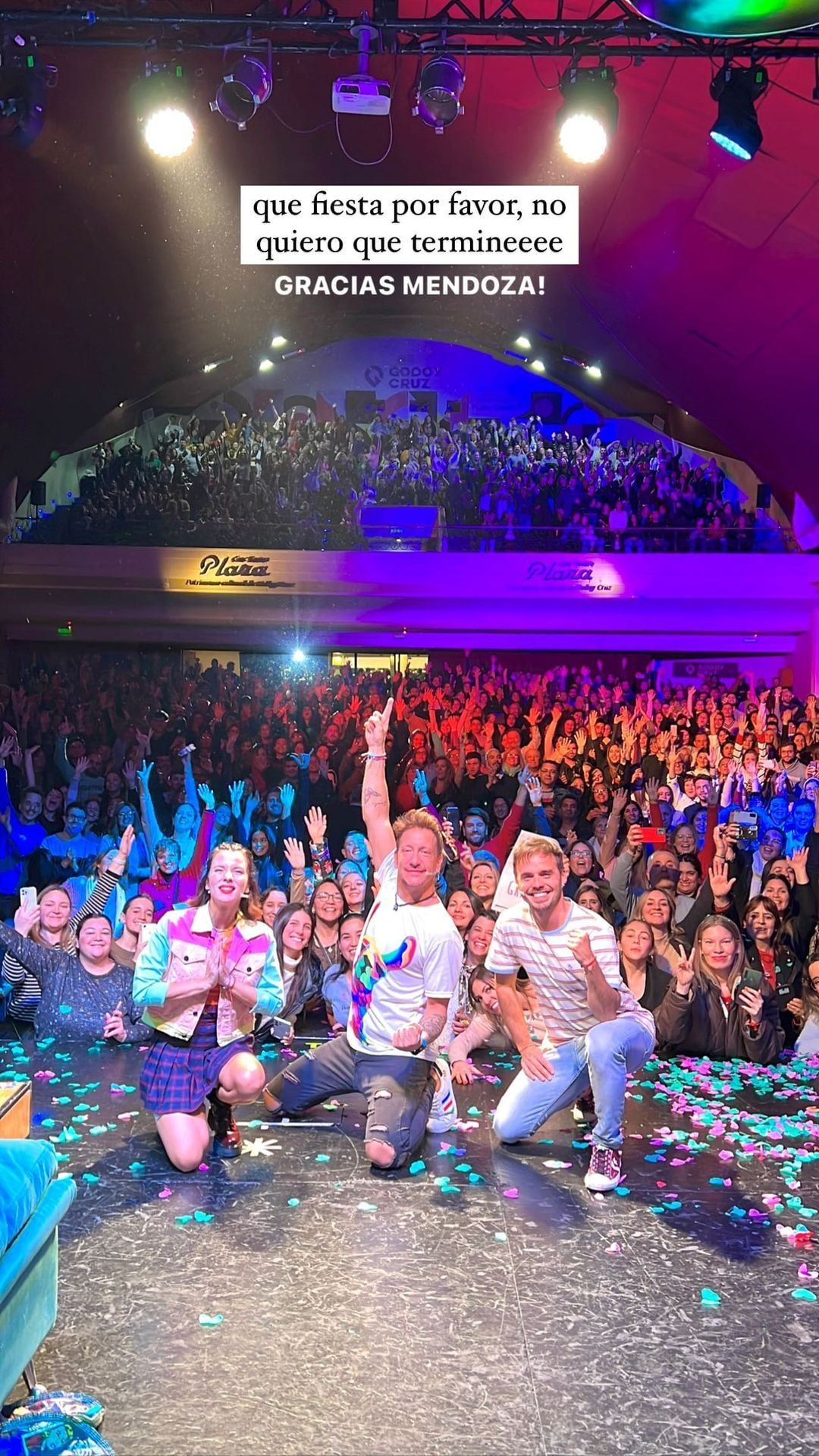 Gimena Accardi en Mendoza.