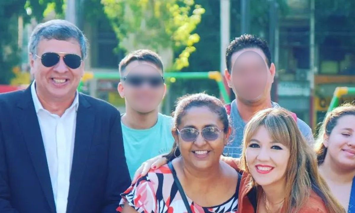 Daniel Orosco Intendente de Las Heras junto a Patricia Rivero (imputada) y Janina Ortiz.