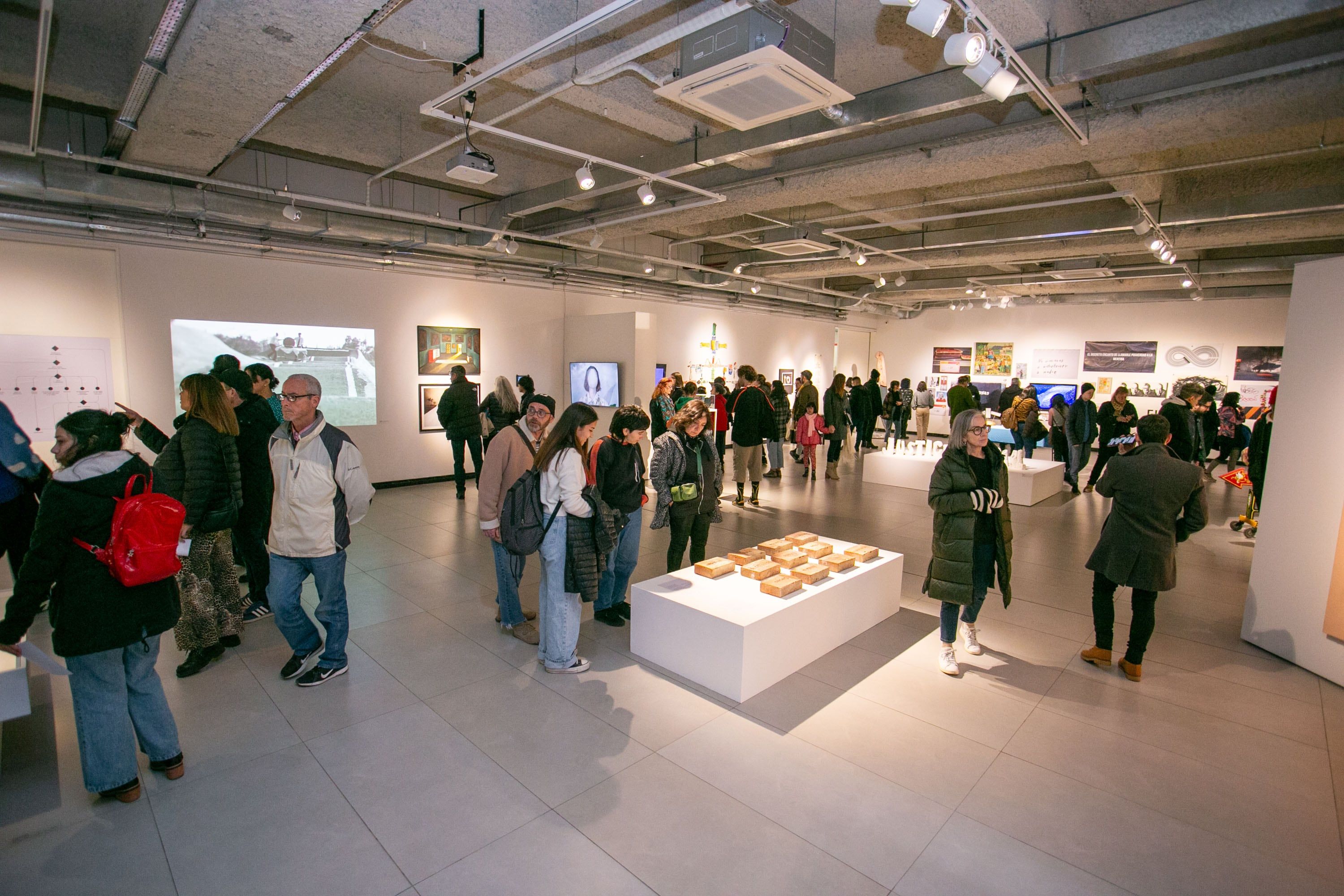 El MMAMM inauguró cuatro nuevas muestras ante un importante marco de público