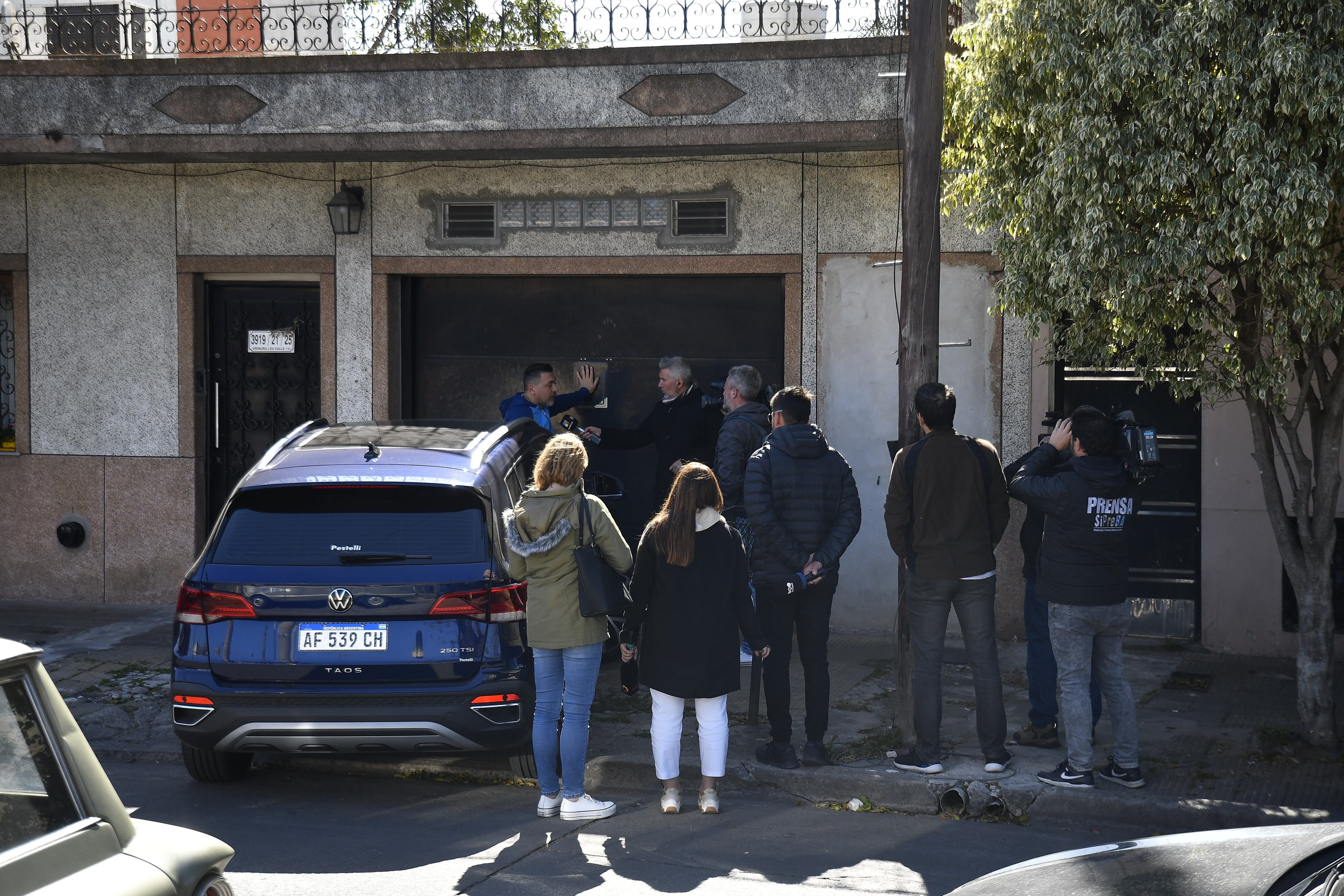Un total de 100 proyectiles calibre 9 milímetros fue secuestrado donde residía Fernando André Sabag Montiel. (Eliana Obregón/Télam)