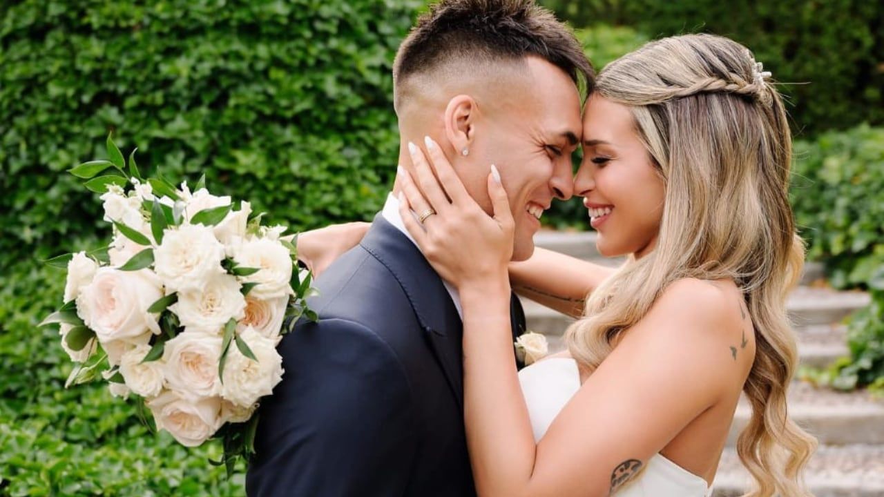 Agustina Gandolfo mostró detalles del mágico y lujoso civil