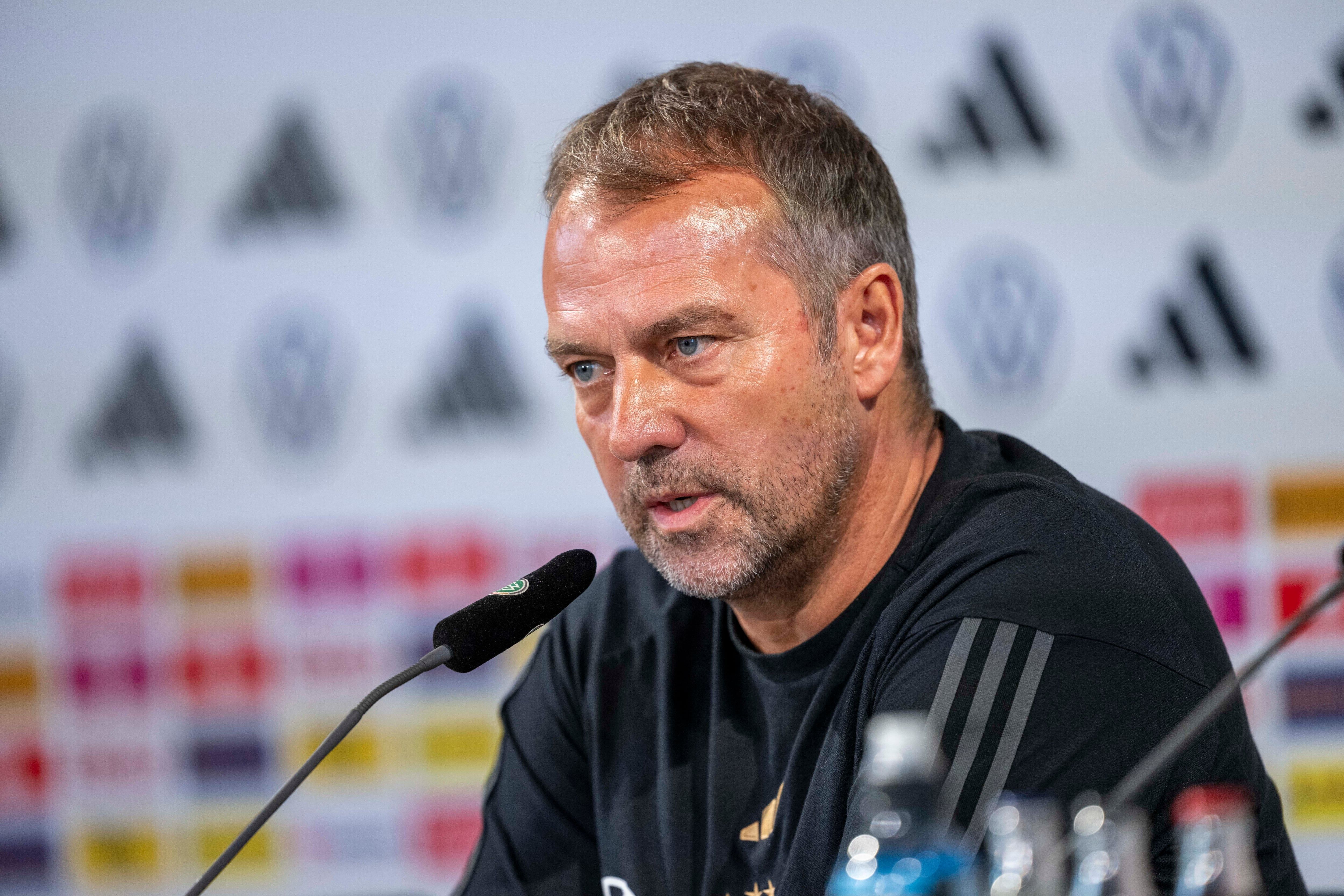 El exseleccionador de Alemania Hansi Flick (David Inderlied/dpa via AP)