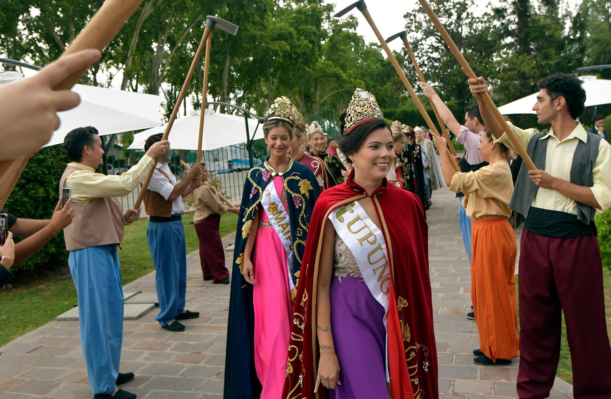 Desayuno de las reinas de la vendimia 2024 en el Museo FaderFoto: Orlando Pelichotti