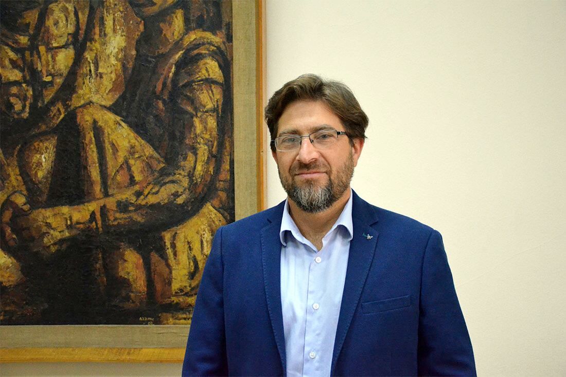 Paulo Campi, presidente del HCD de San Rafael y quien reemplazó a Emir Félix durante su licencia por razones de salud.