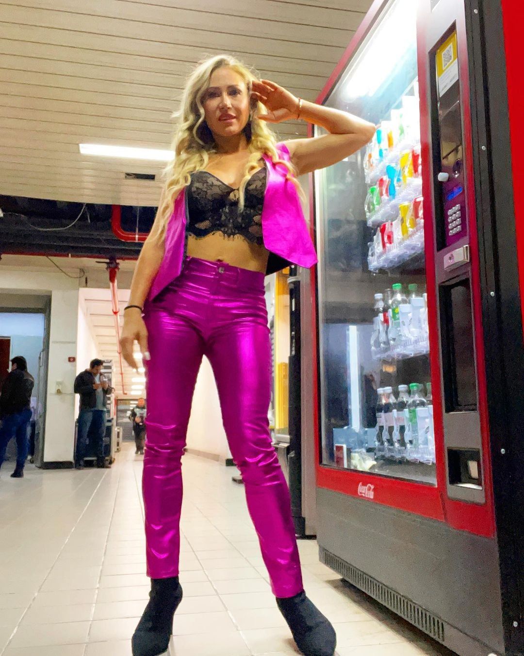 La bailarina de 45 años dejó con la boca abierta a sus seguidores.