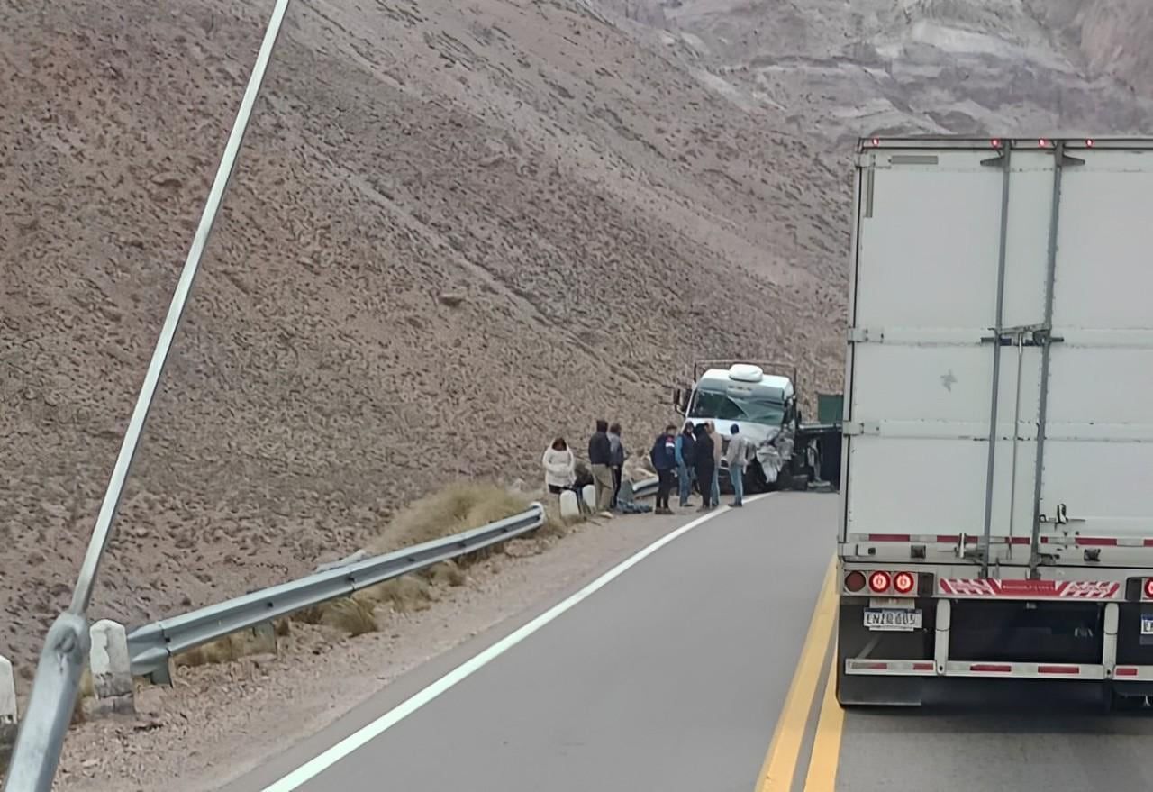 Accidente vial en la Ruta 7 - Foto: Vialidad Nacional