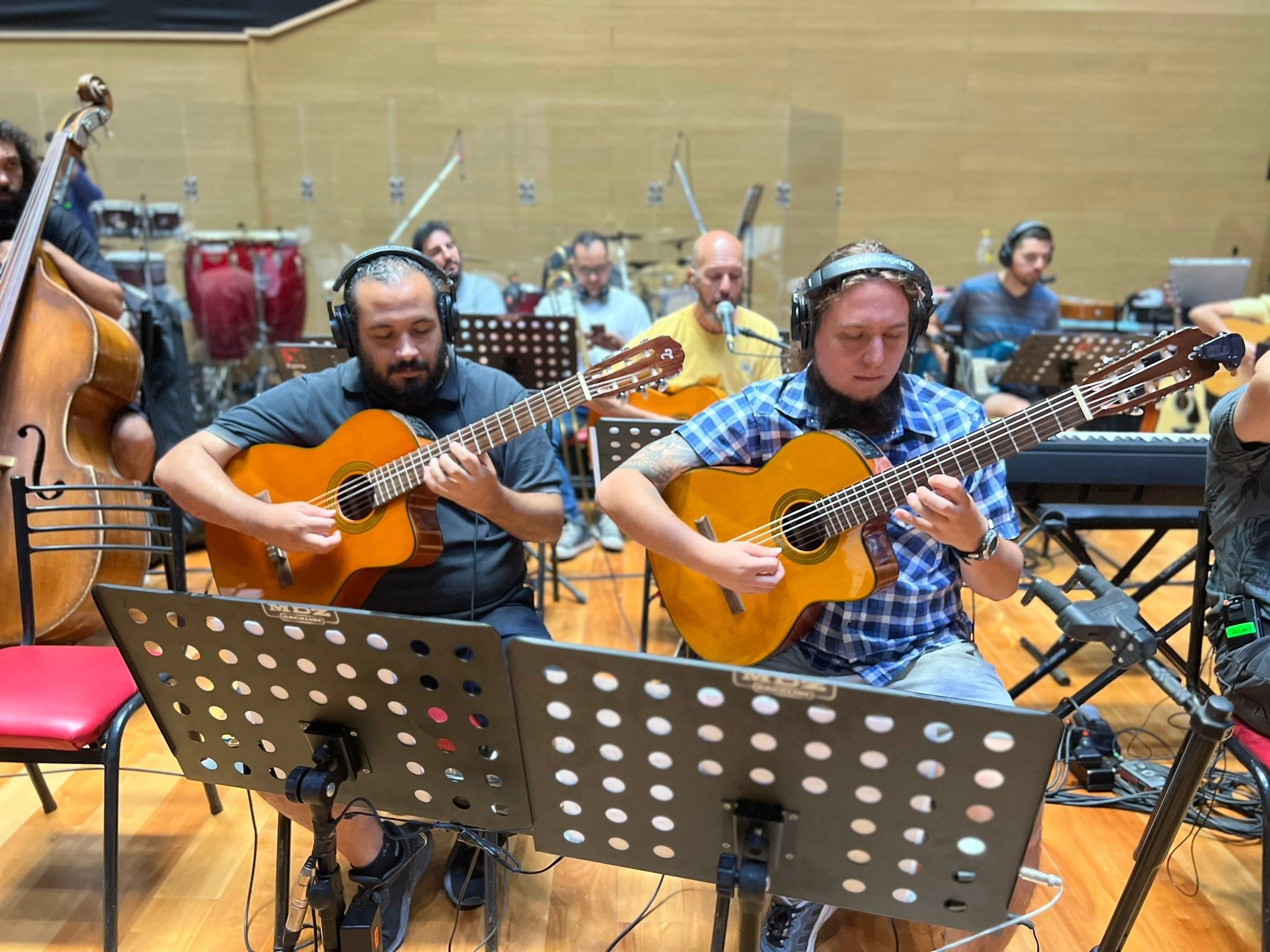 Ensayos músicos de Vendimia 2024. | Foto: Gobierno de Mendoza