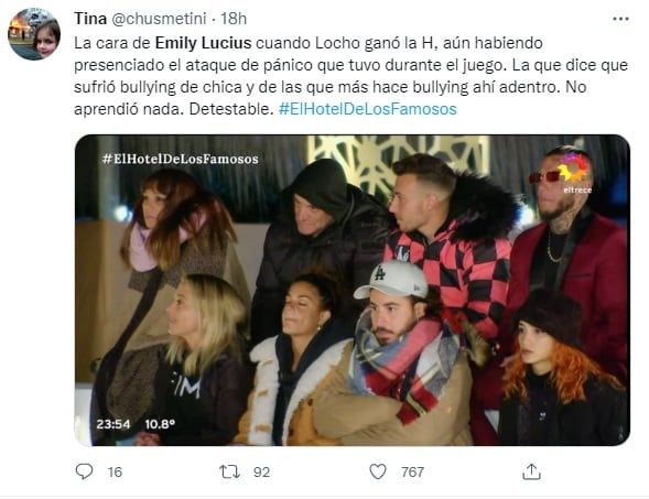 La indignación de los usuarios contra Emily