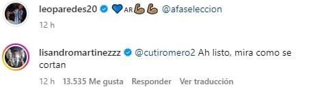 La desopilante contestación de Lisandro Martínez