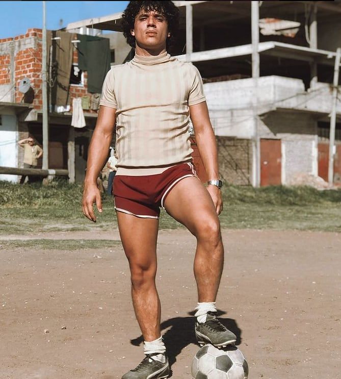 Nicolás Goldschmidt, en la serie de Diego Maradona