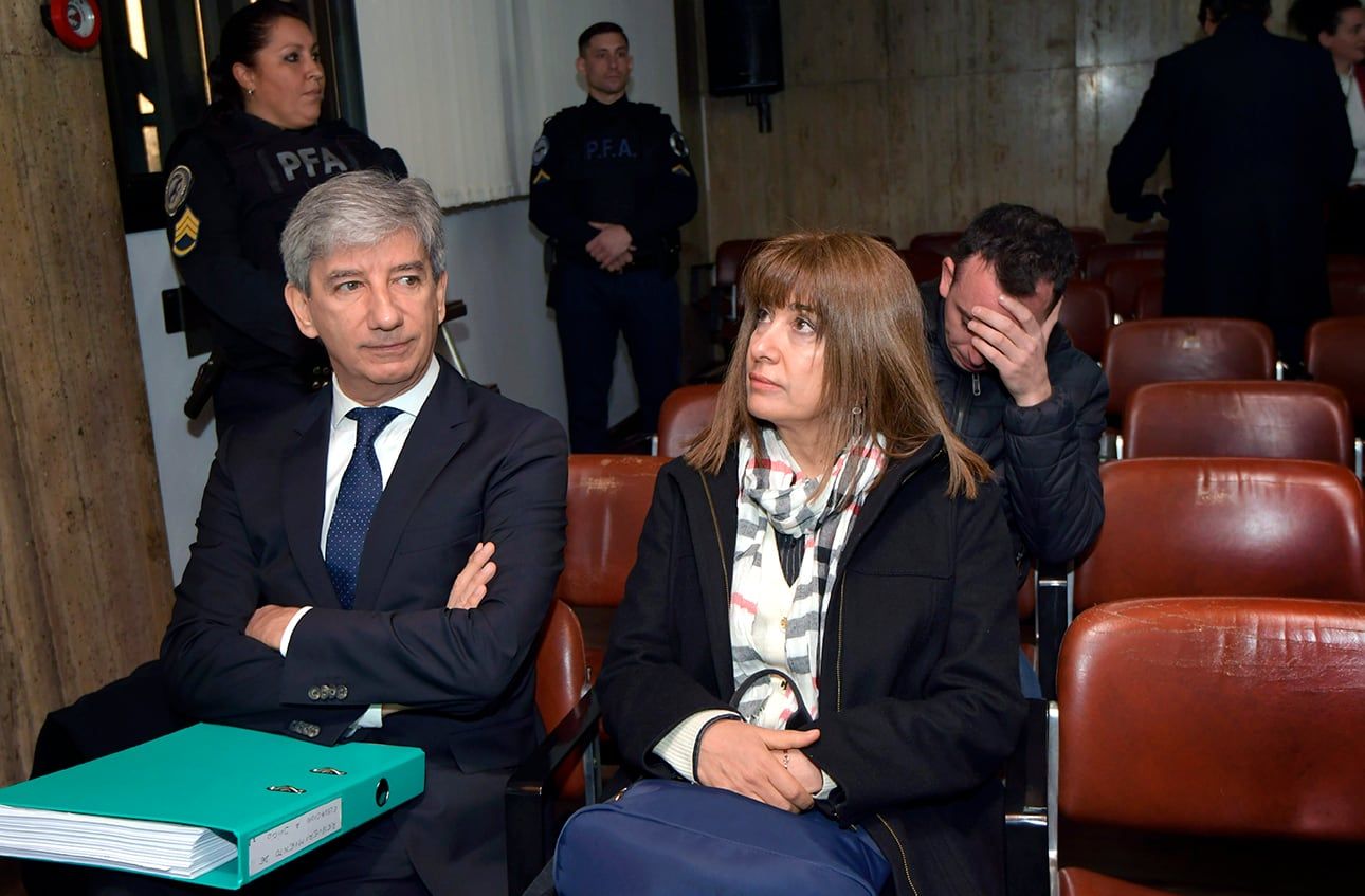 El juez federal Walter Bento y su esposa Marta Boiza
Foto: Orlando Pelichotti