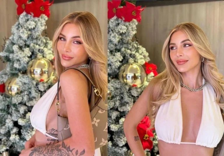 El increíble abdomen de hierro de la DJ.