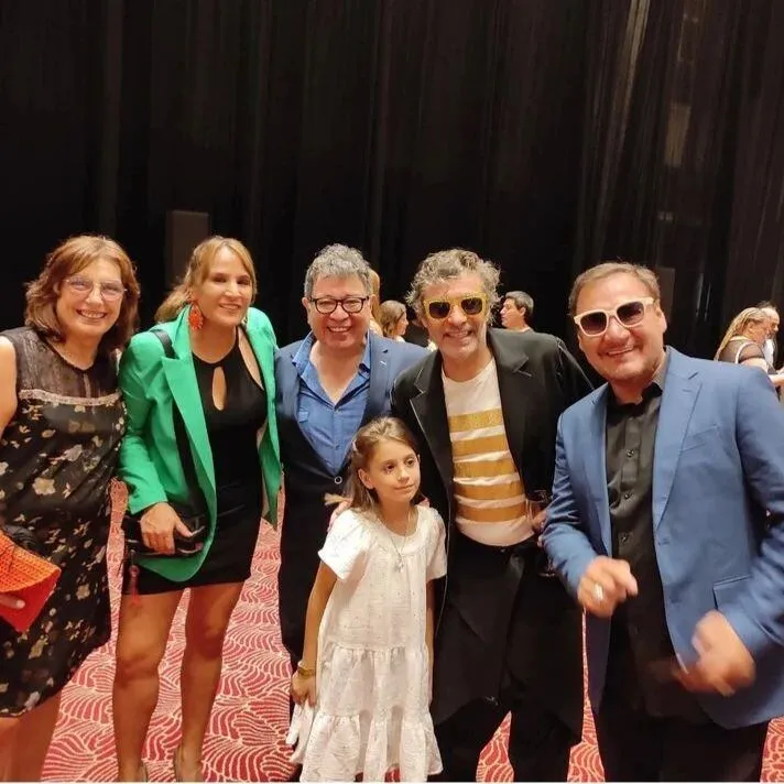 Nayaraq Guevara Paez en la avant premiere