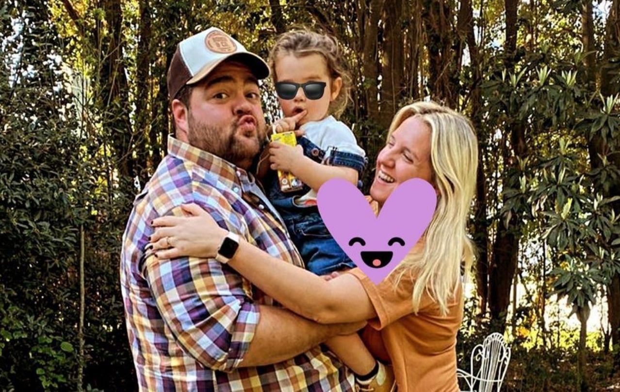 Darío Barassi emocionado por el primer día de jardín de su hija.