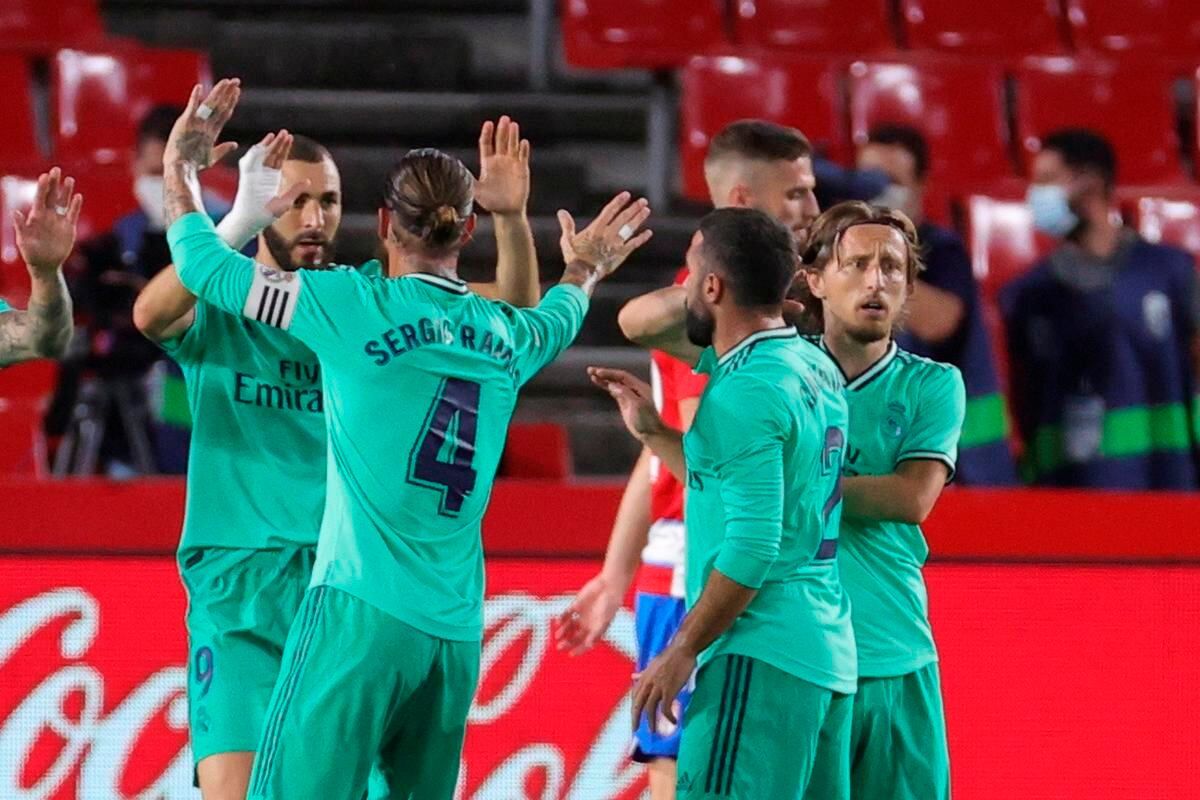 Real Madrid, campeón de España, quiero volver a festejar en la Liga de Campeones.