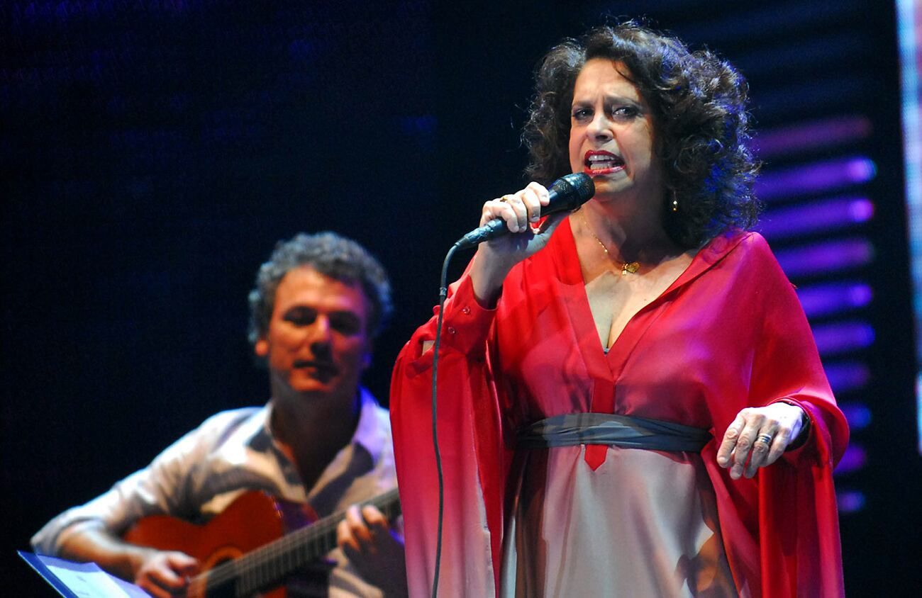 ID:3234599 Télam -Córdoba- 26/01/2010 La sexta luna Coscoina, en el 50º aniversario del Festival de Cosquín, contó con la actuación de Gal Costa. Foto: Irma Montiel/Télam/dsl 13cosquin2601109_16638.jpg 4441747