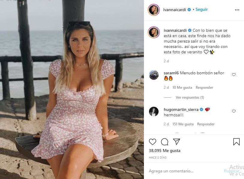 Ivana Icardi en redes