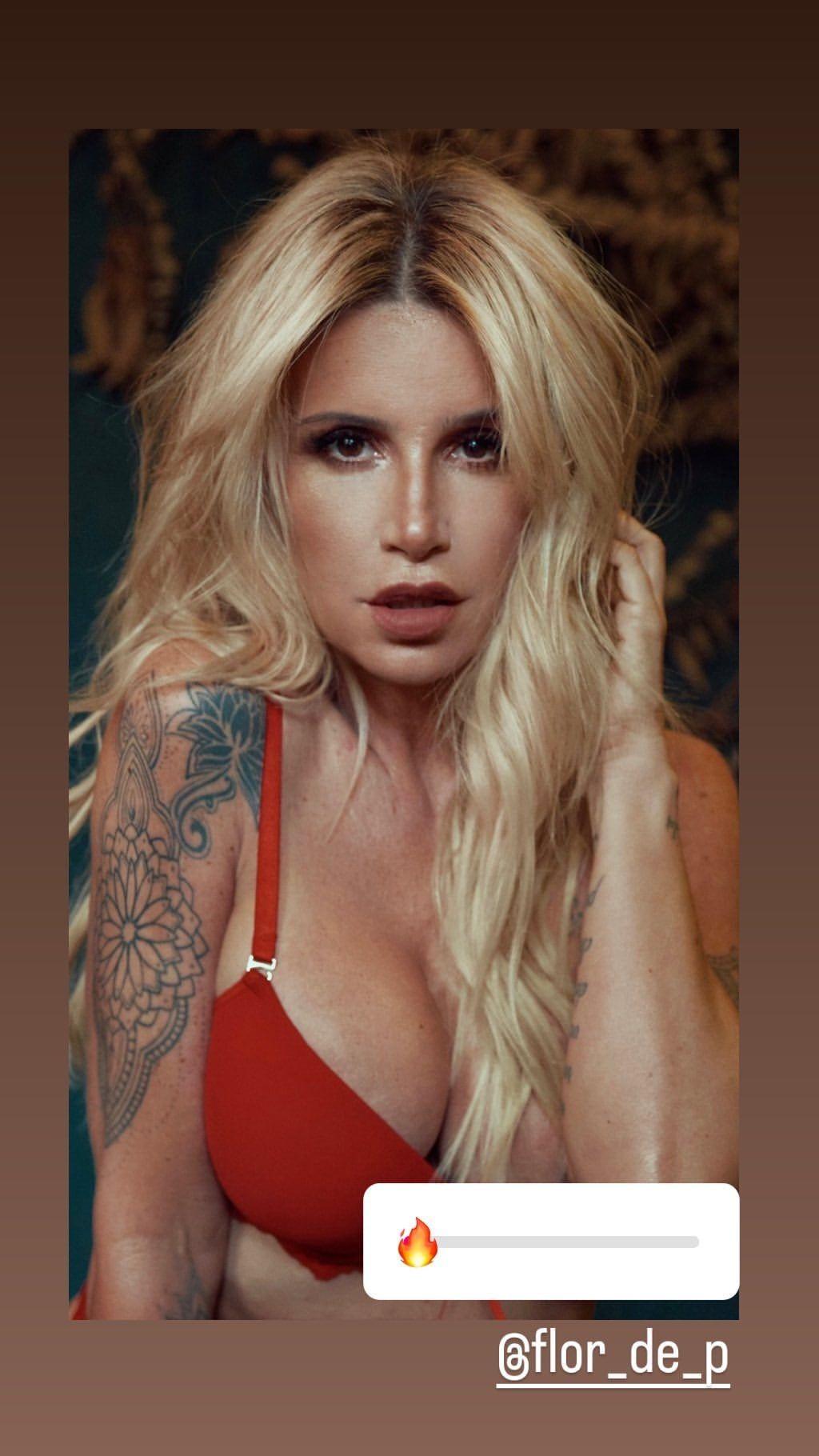 Florencia Peña enamora en Instagram.