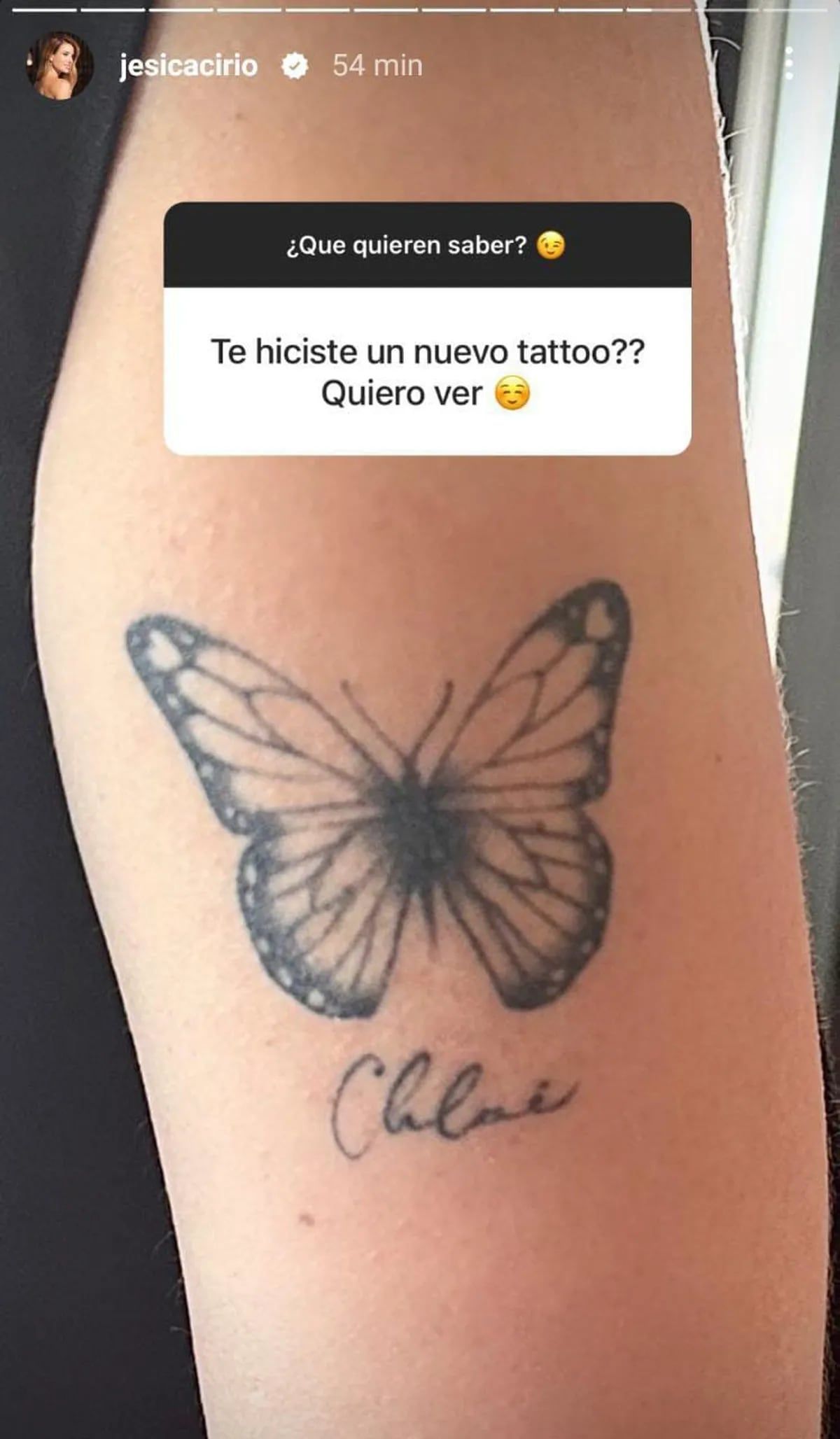 Jesica Cirio subió una foto infernal y dejó enloquecido a sus fans.
