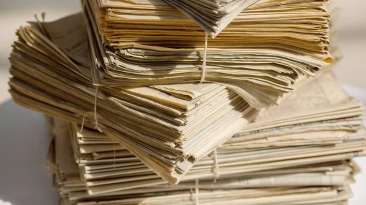 Estas son las mejores formas de reciclar el papel de diario viejo.