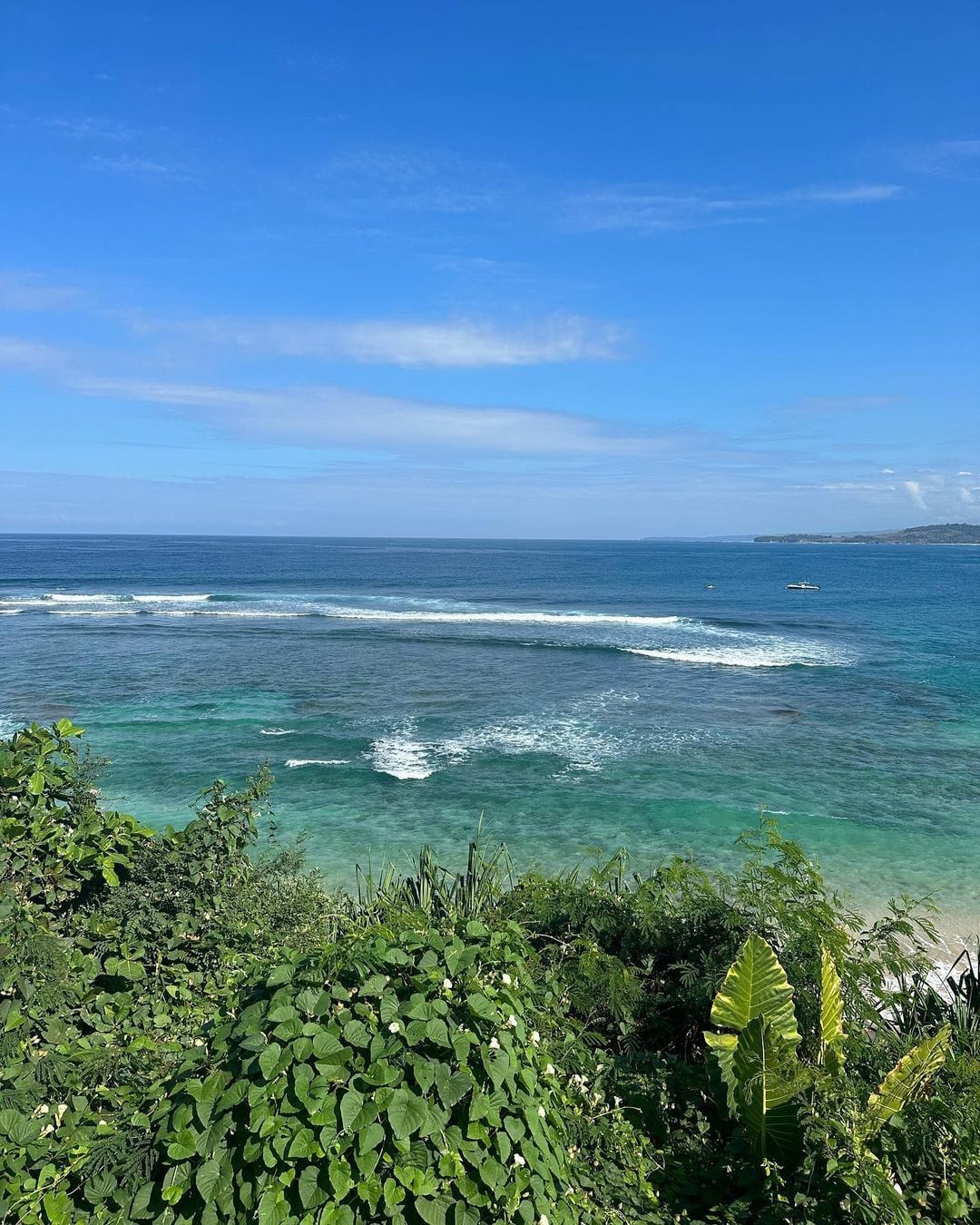 Caro Calvagni compartió fotos desde Bali, Indonesia