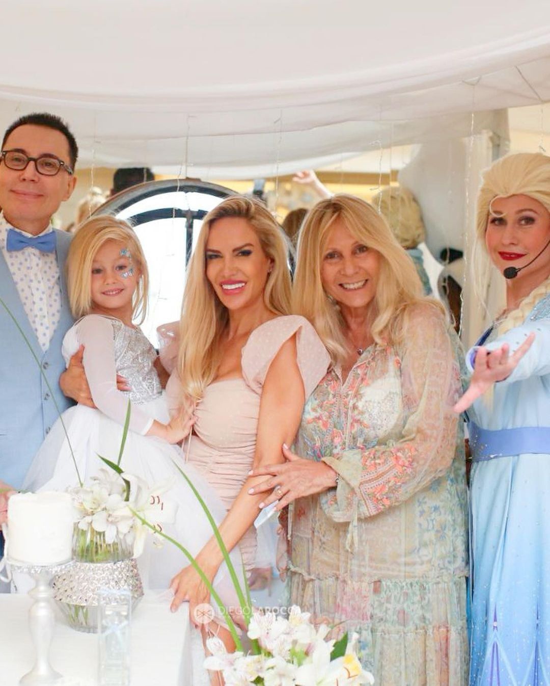 El festejo de los cuatro años de Matilda.