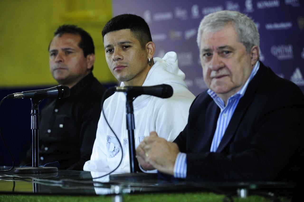 Marcos Rojo ya es de Boca y sueña con volver a la Selección. / Clarín 