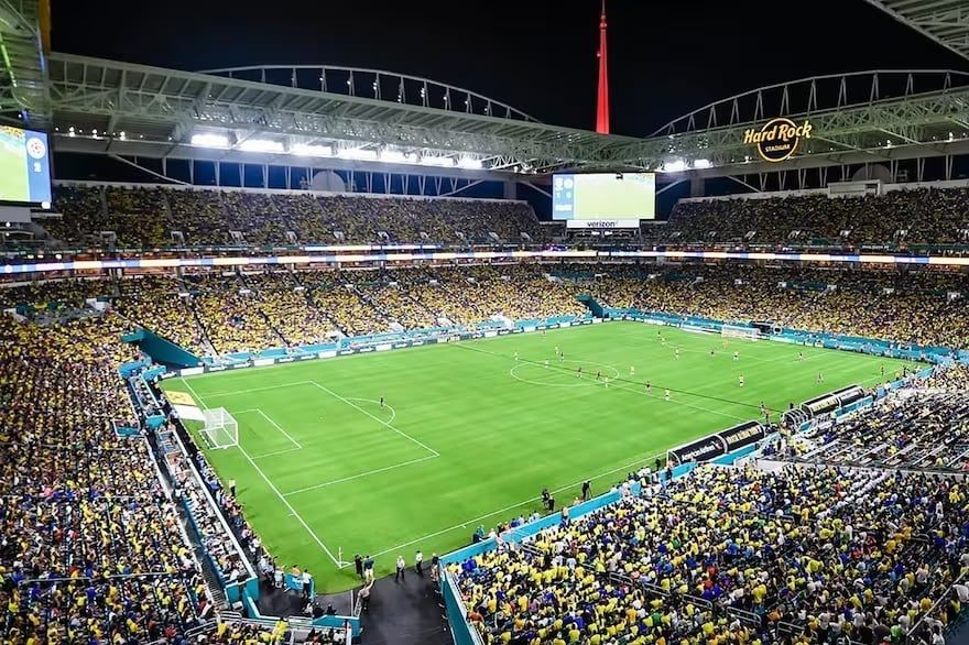 El Hard Rock Stadium, donde se jugó la final de la Copa América 2024, recibirá el encuentro inaugural del Mundial de Clubes. 