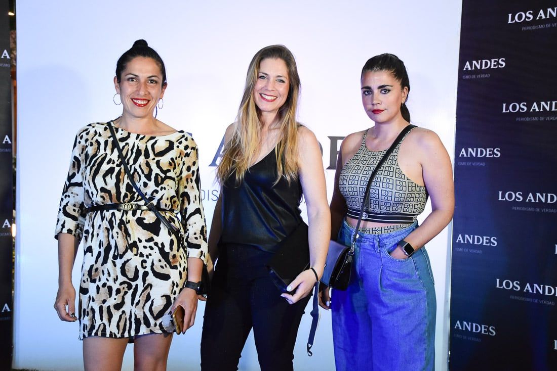 Aniversario 138 años de Diario Los Andes.Estela Bueno, Paula Casiani y Gabriela Juarez