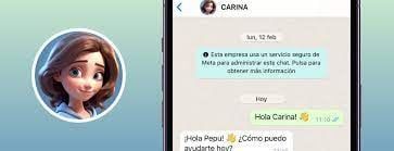 Así podés usar Carina IA en WhastApp y chatear.