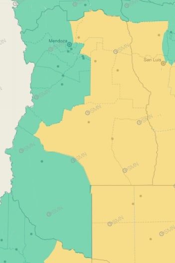 alerta amarilla por vientos