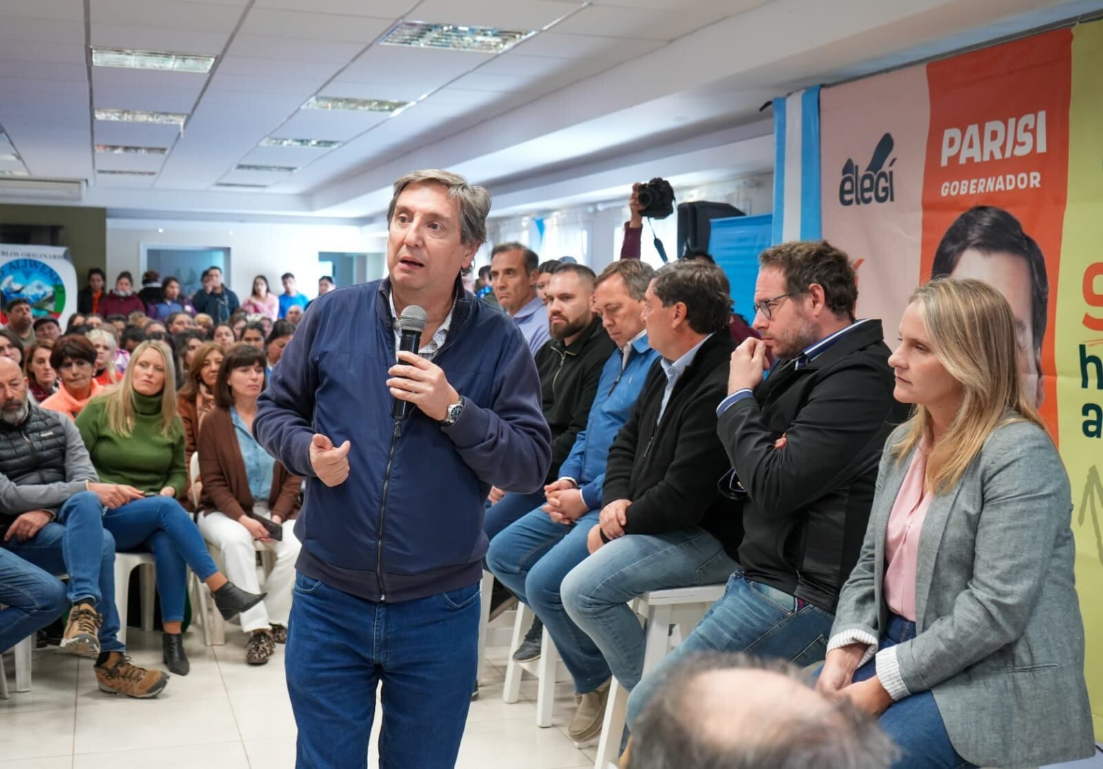 Omar Parisi y Lucas Ilardo estuvieron en Alvear y San Rafael - Gentileza