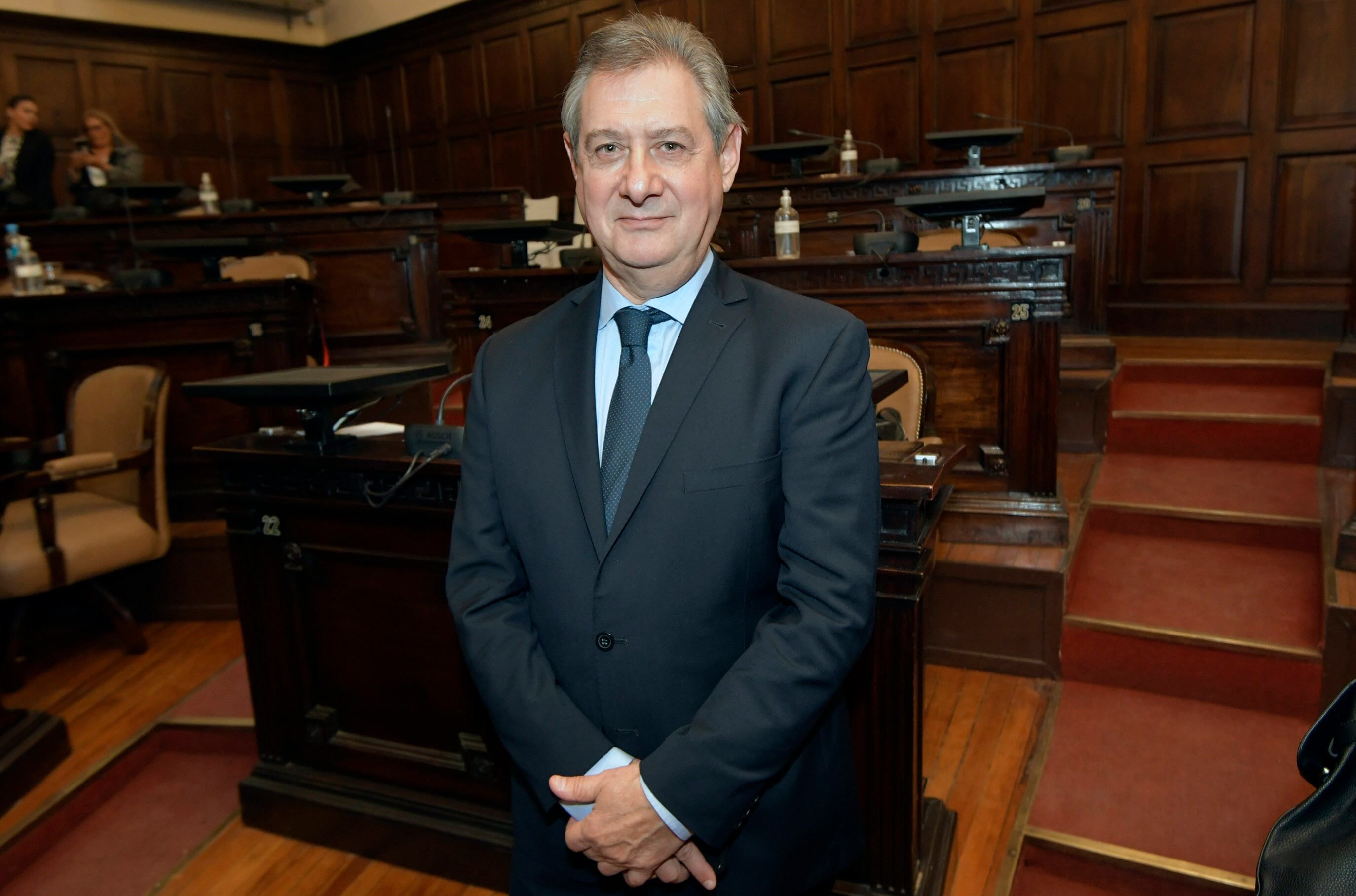 Asumieron los Diputados Provinciales en el Legislatura En la foto, Omar Chafi Félix Foto: Orlando Pelichotti / Los Andes