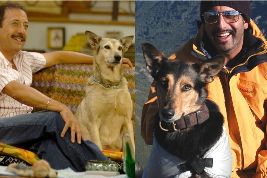 Fatiga, el perro de Casados con Hijos y Betún, la mascota de Los Simuladores.